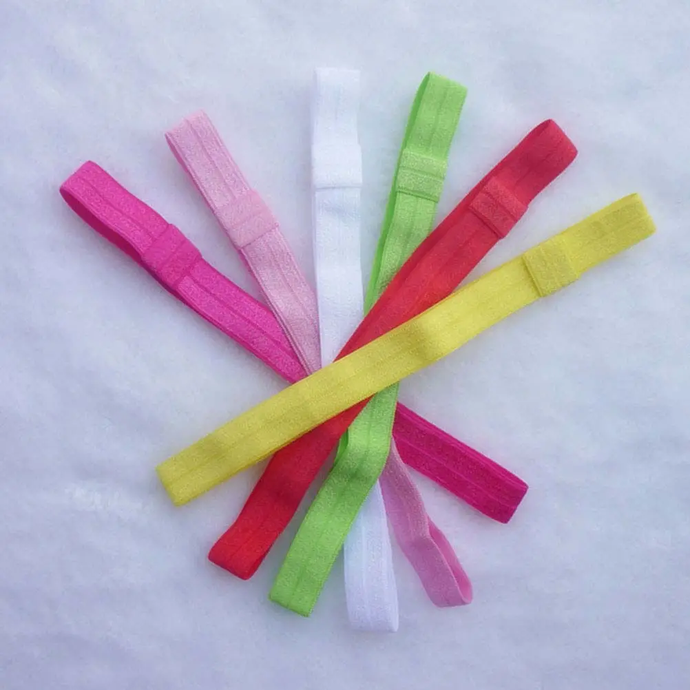 

20 шт. детских эластичных повязок на голову для девочек, мягкие и удобные резинки для волос для повседневного использования и праздников