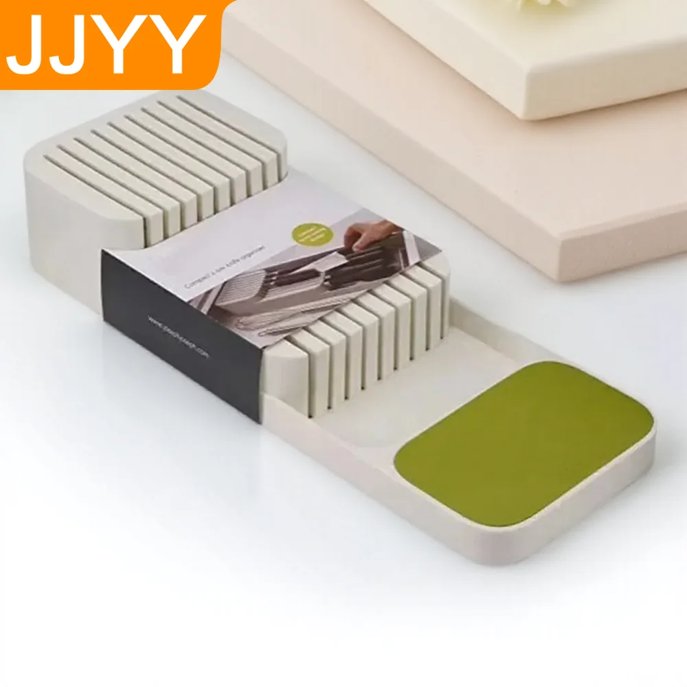 

Practical Drawer Organizer for Kitchen Knives Storage Box Kitchen Accessories Knife Organizer Finishing Storage Solutions