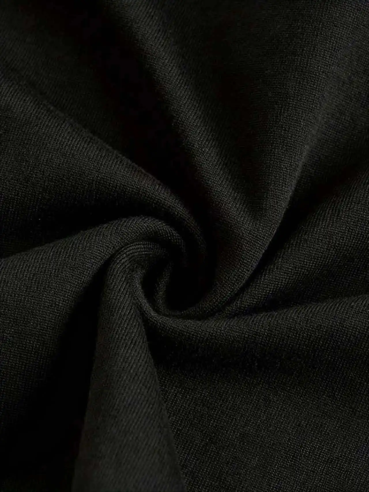 Damen Perlenbesetztes Neckholder-Top Ärmellos mit seitlicher Raffung, schmal geschnitten, einfarbig Schwarz, kurzes Tanktop, Sommer 2026, Gothic Streetwear Clubwear – Detail 7