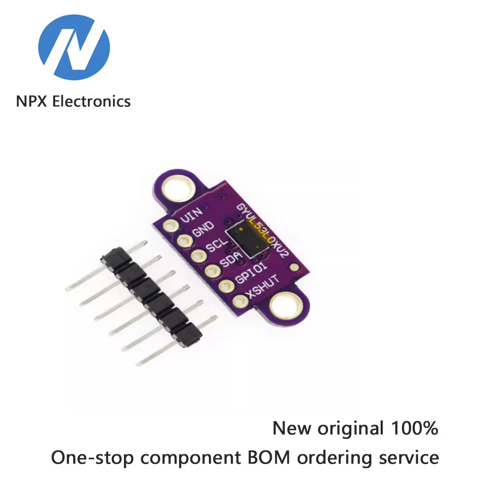 VL53L0X modulo sensore di portata laser TOF tempo di volo che varia porta seriale uscita PWM