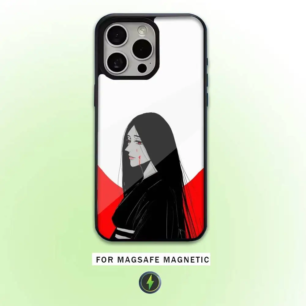 เคสโทรศัพท์เร็ตสึ บี-บลีชส์ อุโนฮะ สำหรับ iPhone17,16,15,14,13,12,11 Plus,Pro Max แบบแม่เหล็ก รองรับการชาร์จไร้สาย Magsafe