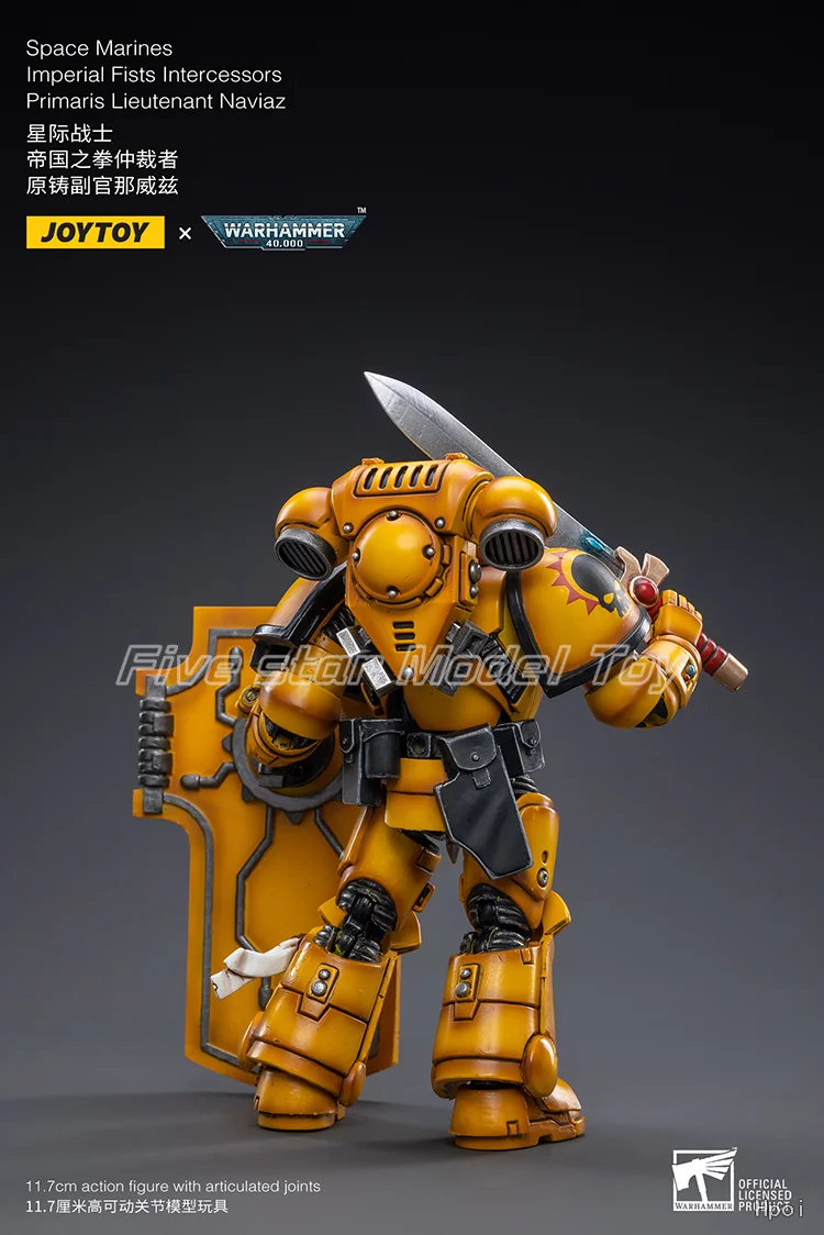 

【FS】JOYTOY Warhammer 40K Масштаб 1/18 Фигурки Имперские кулаки Интерксессуары Primaris Лейтенант Модели Naviaz Игрушки Подарки