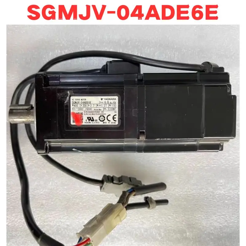 Second-hand SGMJV-04ADE6E SGMJV 04ADE6E Motor Tested OK