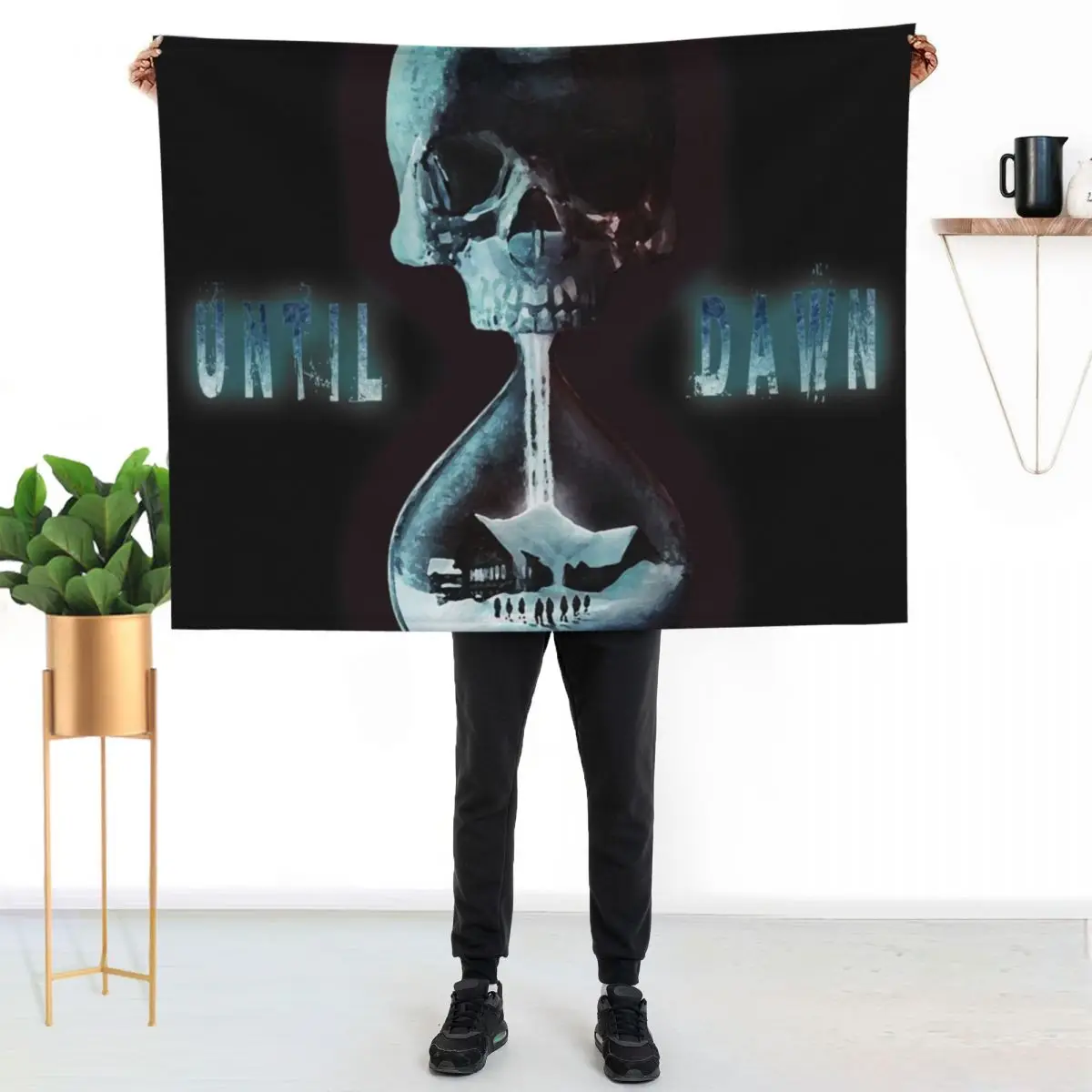Until Dawn Throw Blanket Blankets For Sofas Sleeping Bag Vintage manga Beach Designers Blankets