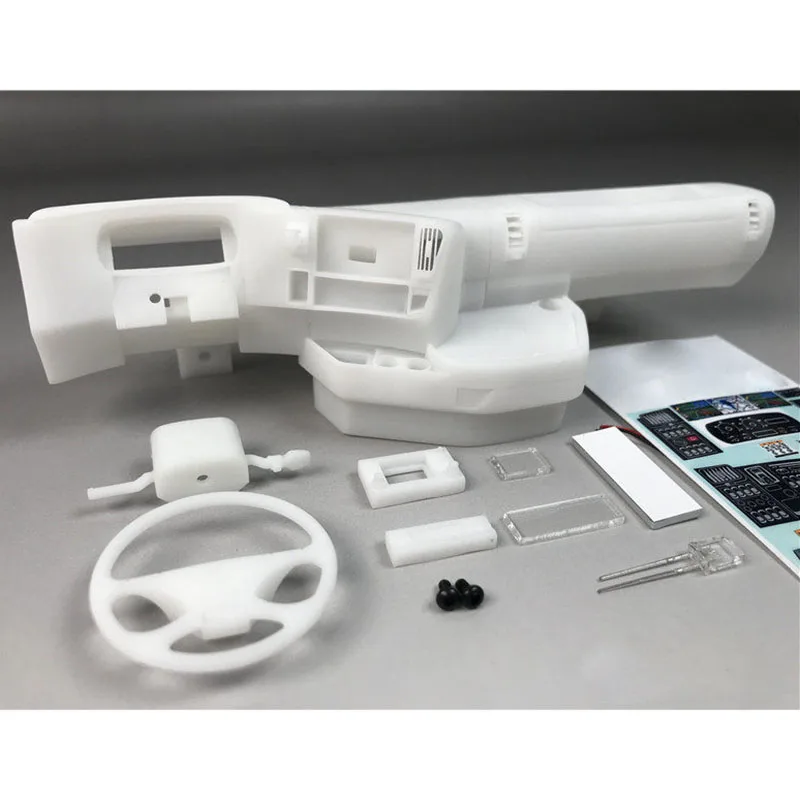 Plastic Simulation Left /Right Peptide LED Center Console 1/14 RC Truck for SCANIA Tamiya 770S R620 56323 Model Car DIY Parts