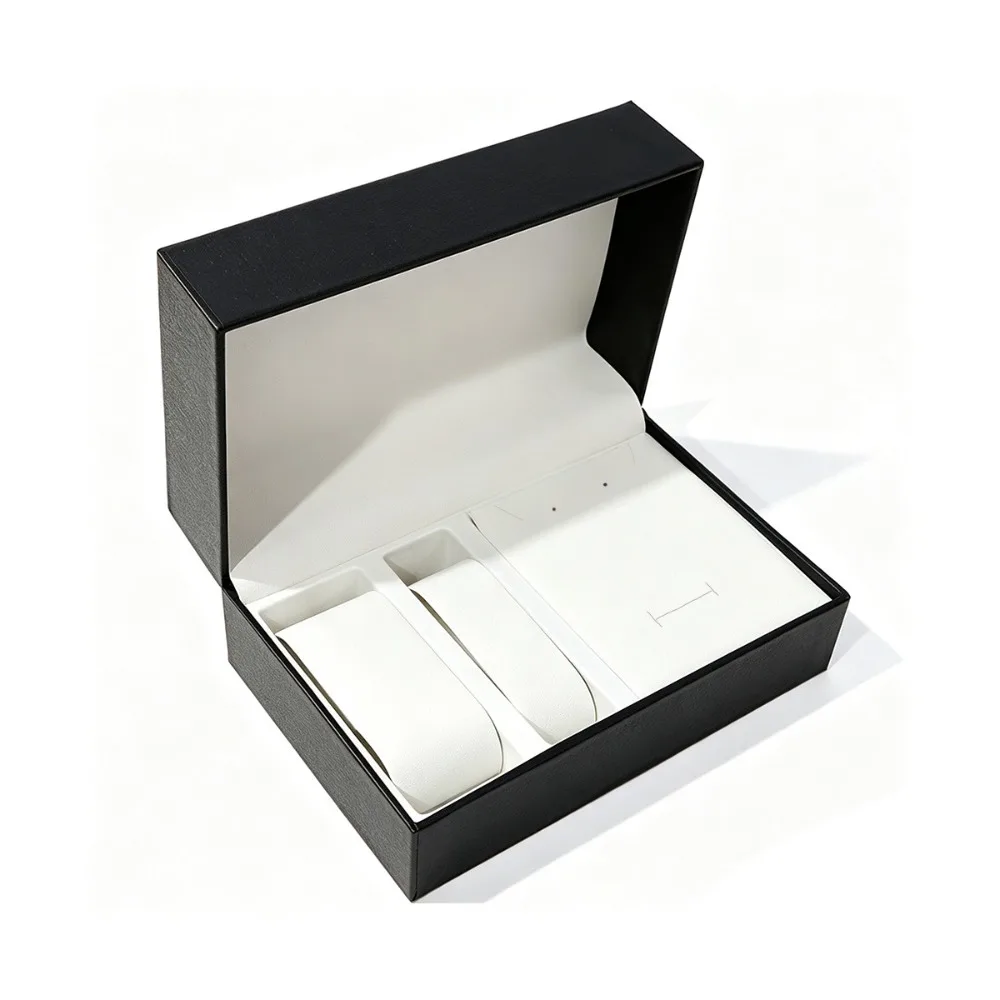 Premium Watch Jewelry Box Watches Bracelet with Soft Interior Organizer Case PU Leather Storage Display Holder Home Collection
