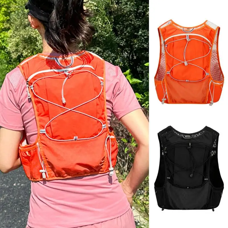 Running Water Vest Running Hydration Vest Backpack Leakproof Hydration Bladder Daypack Water Bladder Bag For Running Sport