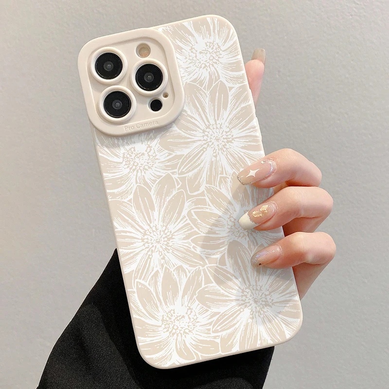 Coque de téléphone à motif floral pour Xiaomi Poco F7 F6 F5 X7 X5 X6 M6 Pro, coque en silicone pour Xiaomi 15T Pro 11 Lite 5G 14T 13T 12T Fundas