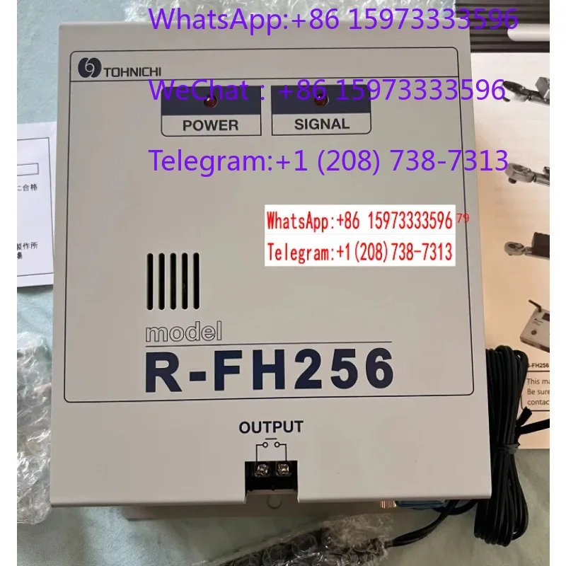 RF Wireless Data Receiving Monitoring Equipment R-FH256 Industrial Torque Wrench Remote Signal Receiver RS232 Control Box