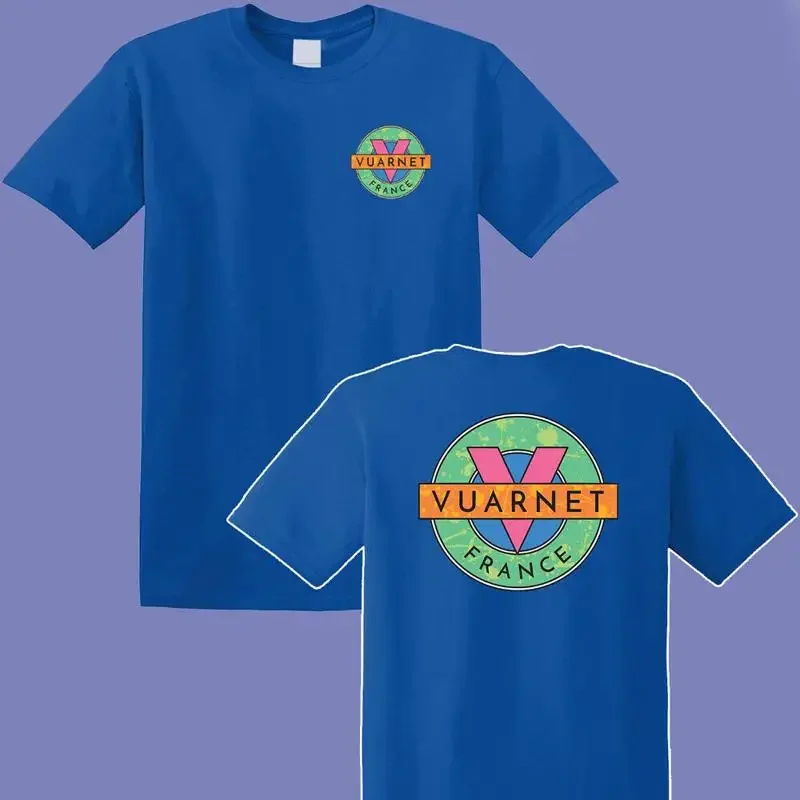 Vuarnet France Men's Blue Size S 3XL T shirt