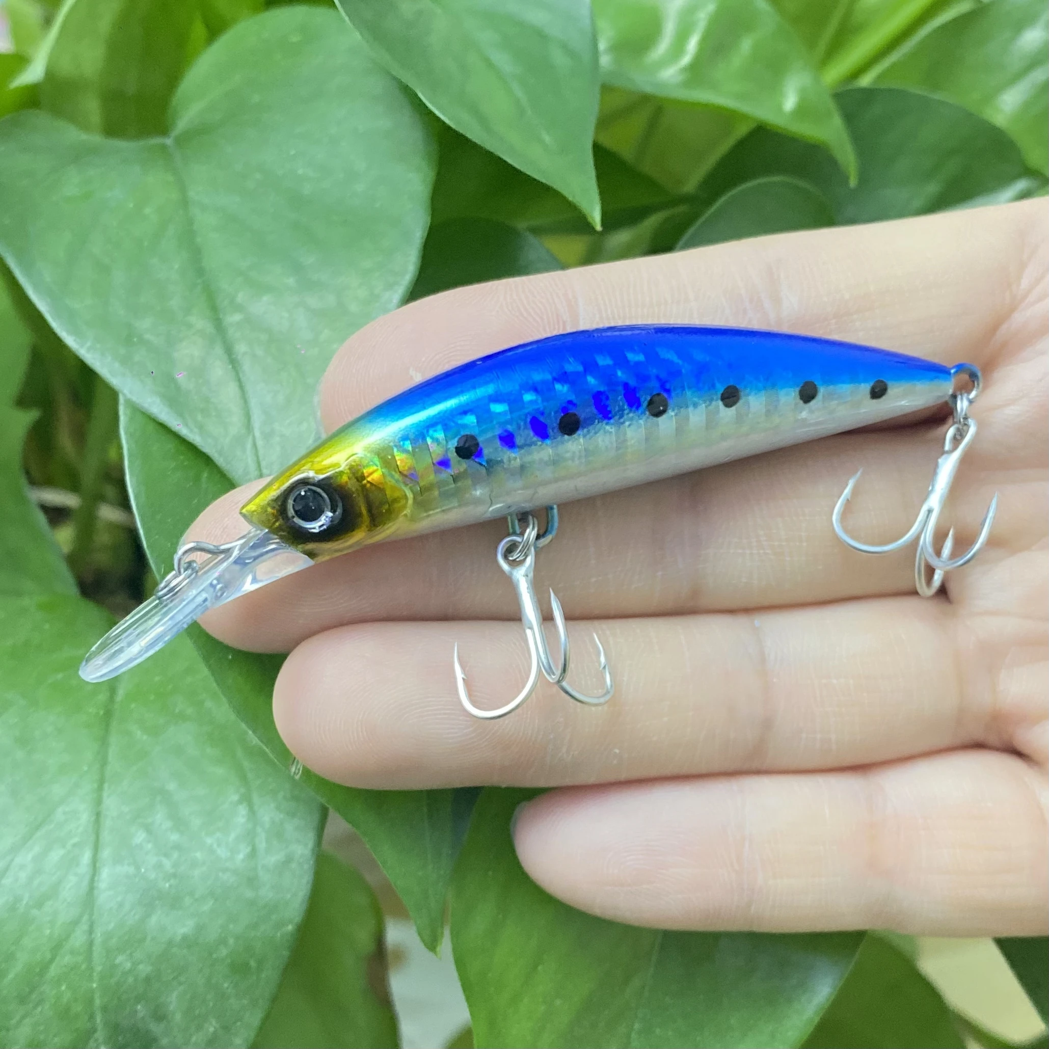 1Pcs Sinking Minnow Fishing Lures 70mm 16g Casting Trolling Hard Bait Trout Bass Pike Wobblers Fishing Accessories 9153