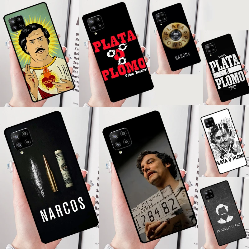 Plata O Plomo Narcos Pablo Escobar Case For Samsung Galaxy A13 A23 A33 A53 A42 A32 A22 A12 A51 A71 A14 A24 A34 A54 A52 Coque