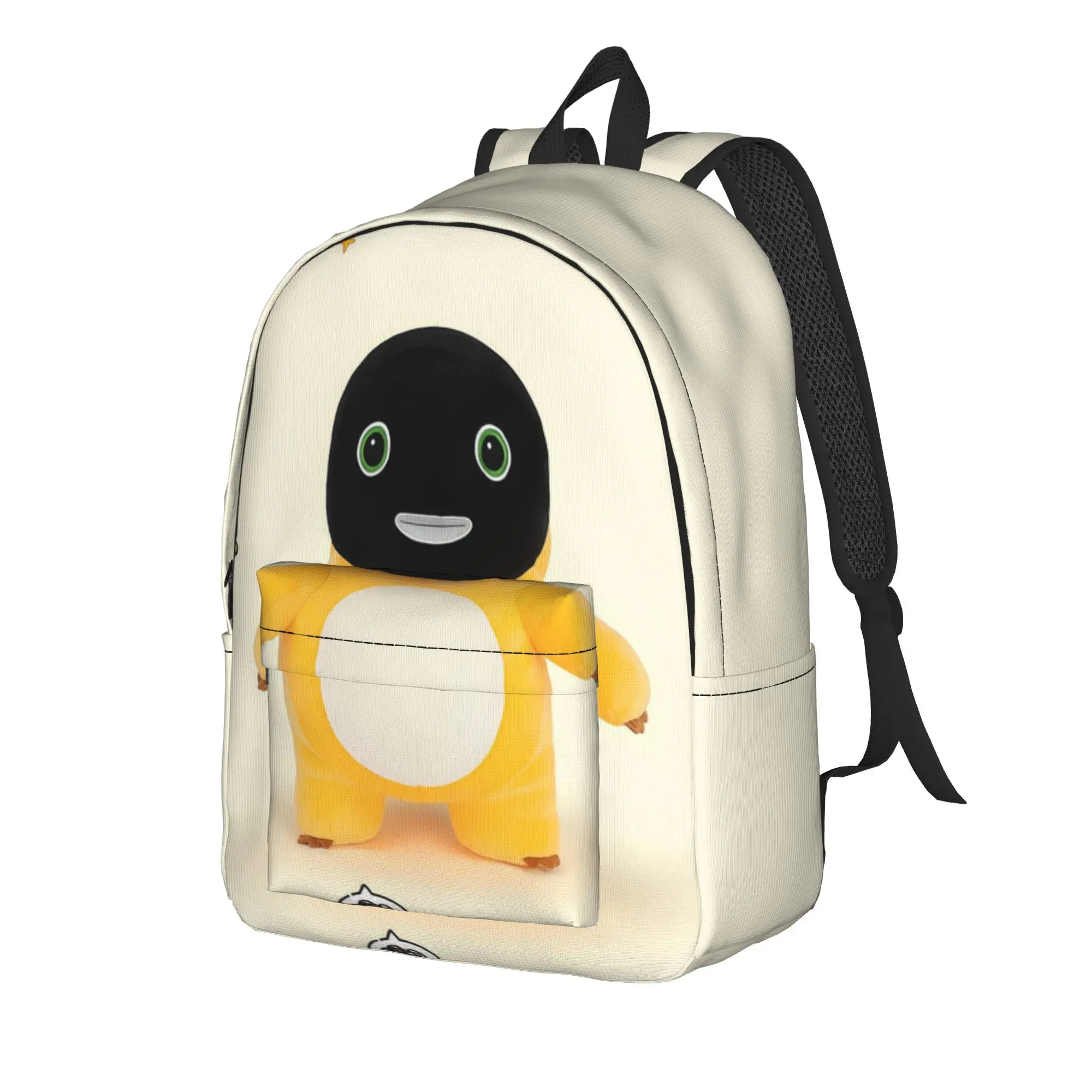 Nailoong Laptop Bag Back to school season chubby dragon   Retro Washable Backpack