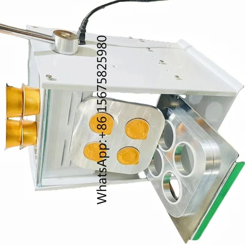 Manual Food Tray Sealer for Aluminum Foil & Plastic Lunch Boxes Canteen Cafeteria Packaging Machine