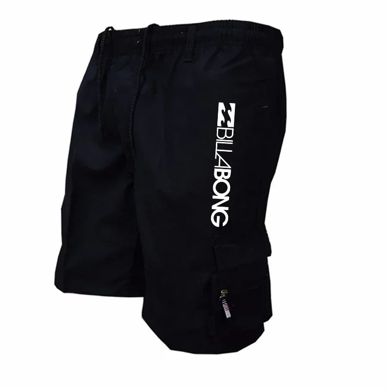 2026 Summer New Shorts Fashion Multi Pocket Running Shorts Sports Basketball Coach Shorts Men's Work Clothes Casual Work Shorts