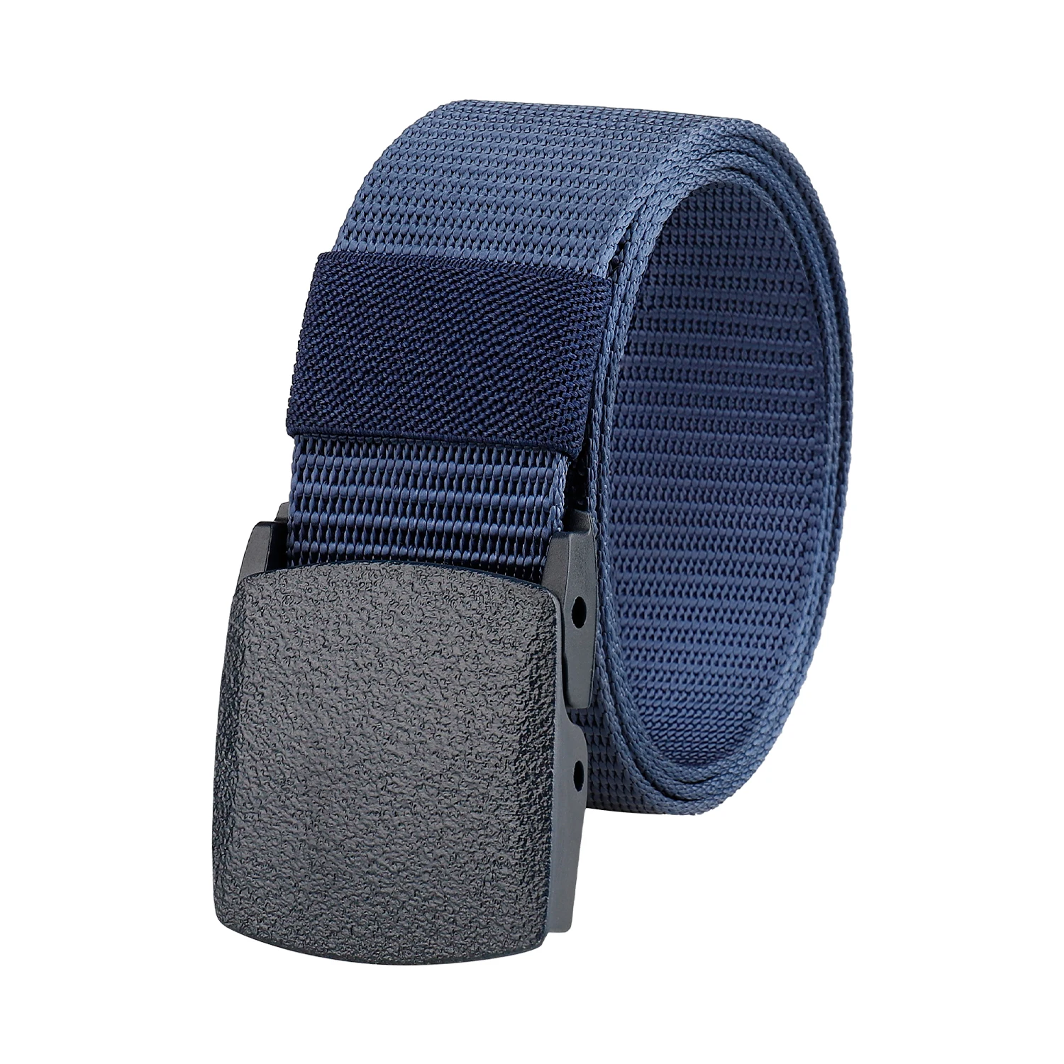 Nylon Belt Automatic Buckle Outdoor Multifunctional Tactical Canvas Belts Light Comfortable Non-metal Belt image 3