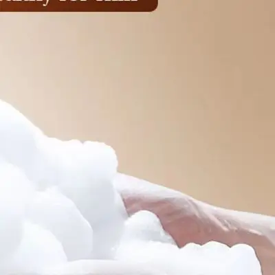 US Stock Persimmon Cleansing Soap Bar With Foaming Net Body Care Face Wash Exfoliating Whitening Soap Fruit Handmade Shower Soap