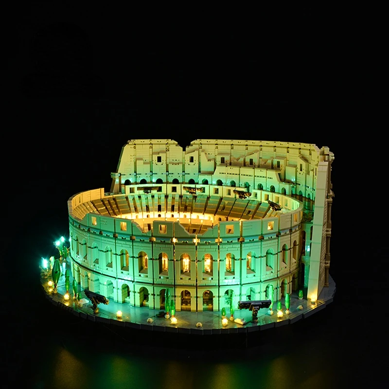 No Bricks LED Light Kit for Colosseum 10276