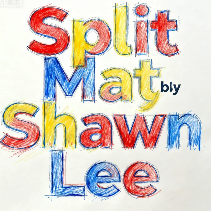 Split Mat by Shawn Lee - Card Restoration Magic Trick for Stage & Close-Up Illusions Magician Props