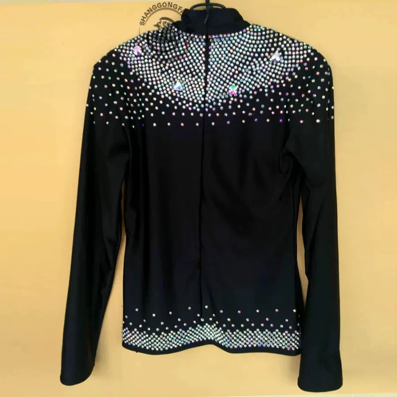 Professionalism Dance Clothes For Men Advanced Customization Tuxedo Latin Ballroom Waltz Flamenco Dancing Clothing Adult