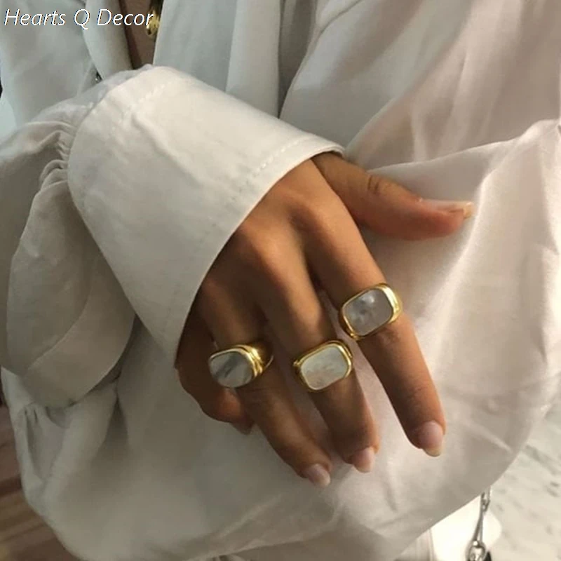 Кольцо женское из нержавеющей стали, в стиле бохо, хип-хоп, из титана, 361L