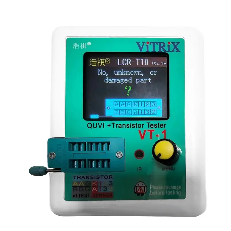 

VI Curve Analyzer And LCR-T10 Transistor Tester Offer In Two Modes- New Arrival For Accurate Electronic Testing