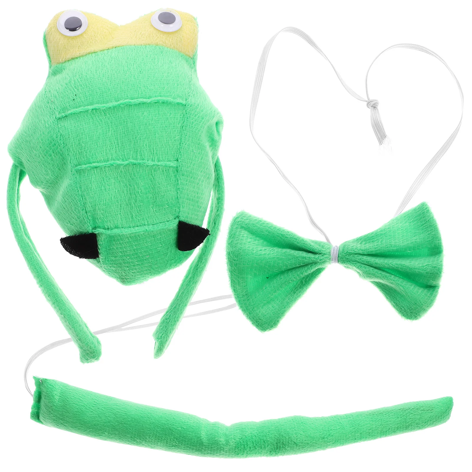 Dinosauruskostuum Set Hoofdband Staart Bowtie Kids Cosplay Halloween Party Dress Up Dierenkostuum Rekwisieten Dierenstaart