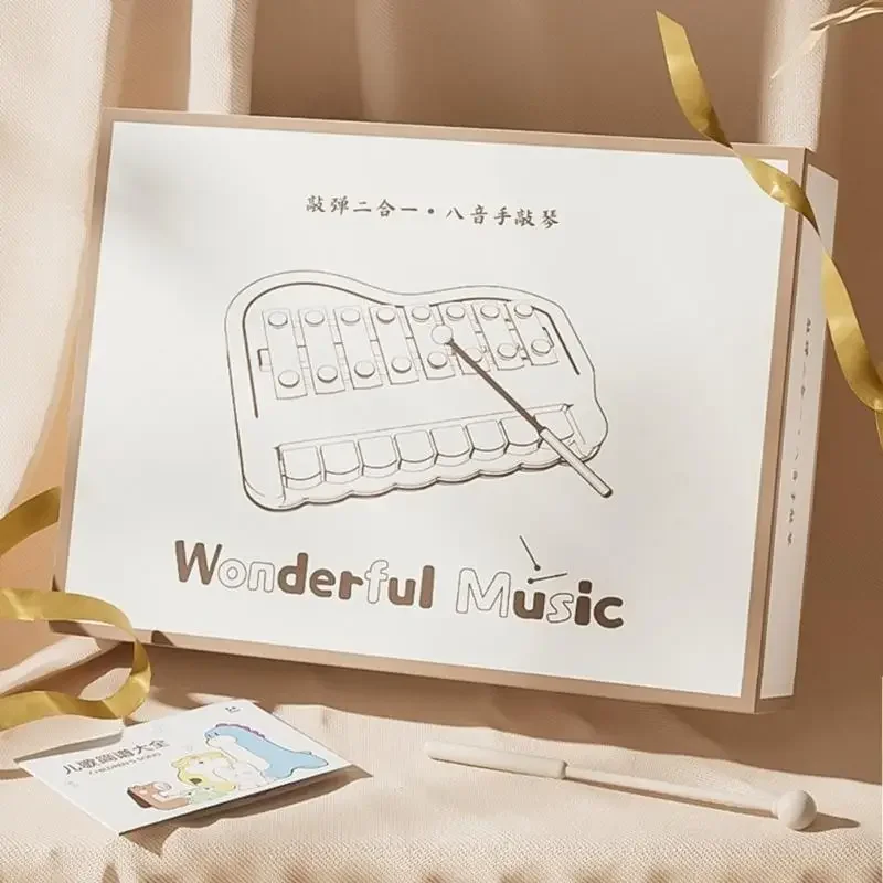 أداة عزف موسيقى تفاعلية لعبة إكسيليفون للأطفال الصغار تشجع على تطوير الإيقاع والاستكشاف السمعي الإبداعي 15UB #6