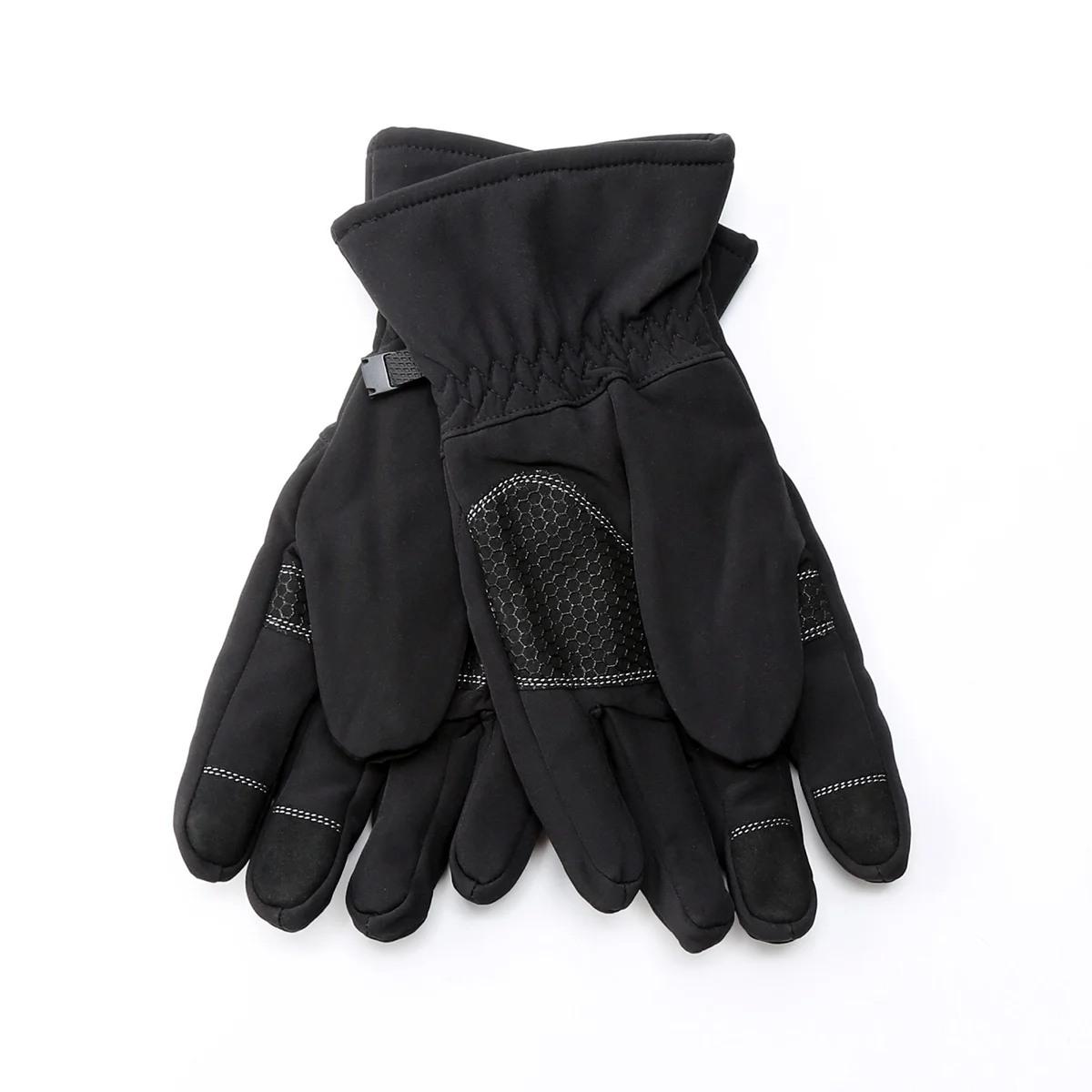 قفازات دافئة للزوجين لركوب الدراجات، فاخرة وبسيطة، للسفر في الهواء الطلق، ثلاثة أصابع، ألياف متينة دافئة مقاومة للماء وناعمة ومتينة