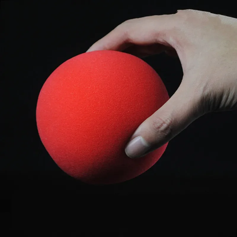 Bola de esponja mágica de 10cm, accesorio de utilería suave para trucos de Magia, excelente elasticidad, 1 unidad
