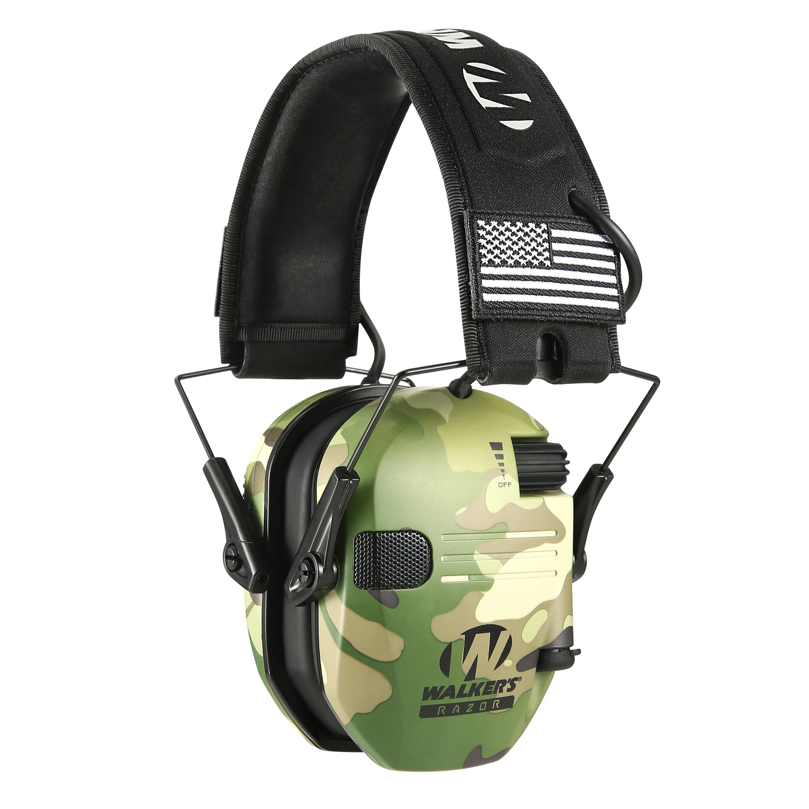 Orejera electrónica de tiro, Protector de oído antiruido, amplificación de sonido, auriculares tácticos de protección para escuchar
