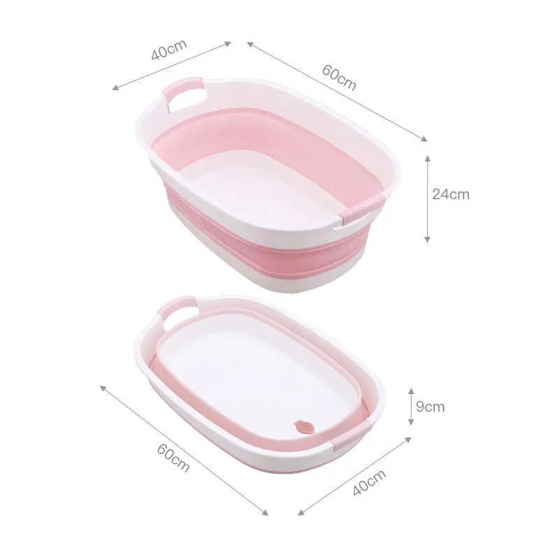 Pet Special Dog Bath Tub Foldable Cat Tub Medium-sized Small Dog Can Drain Bath Foldable Bath Tub Dog Bath Tub