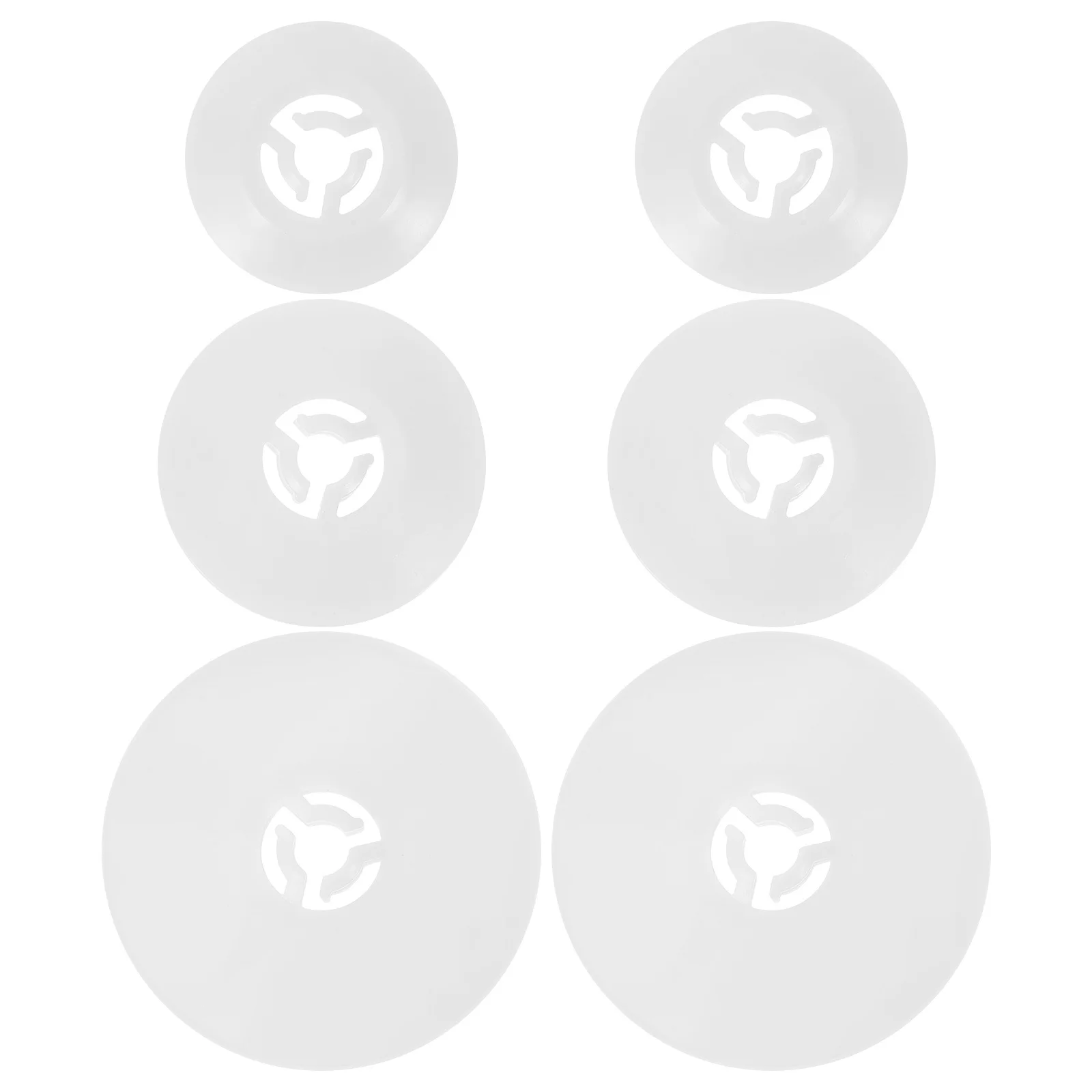 6Pcs Sewing Spool Pin Caps Set Small Medium Large Replacement Plastic Covers Sewing Thread Holder Accessories for Home