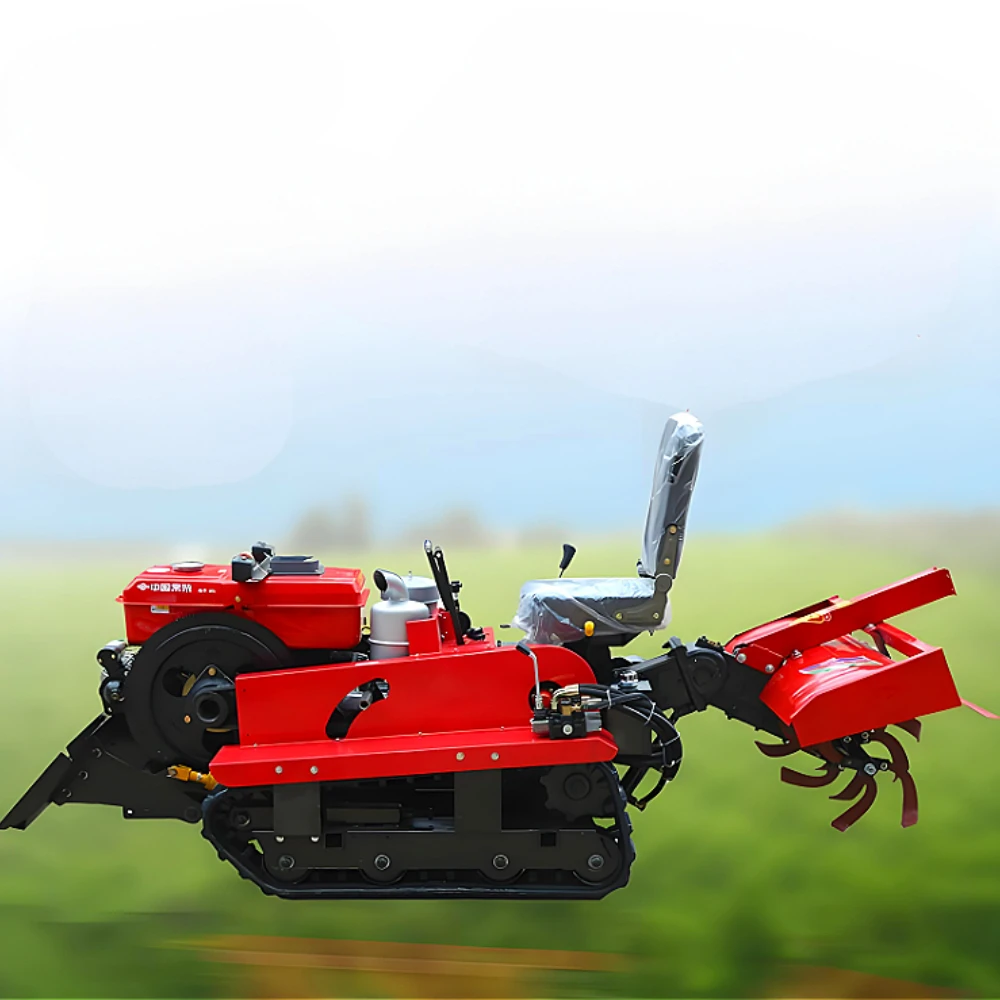 Chinese Manufacturers Supply Agricultural Tillers 35 Hp Low-cost Crawler Tractors and Various Accessories