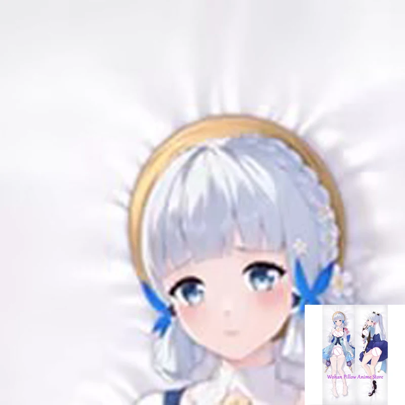 

Dakimakura Anime Pillow Cover Ayaka Double Sided Print Life-size Halloween Christmas Decoration
