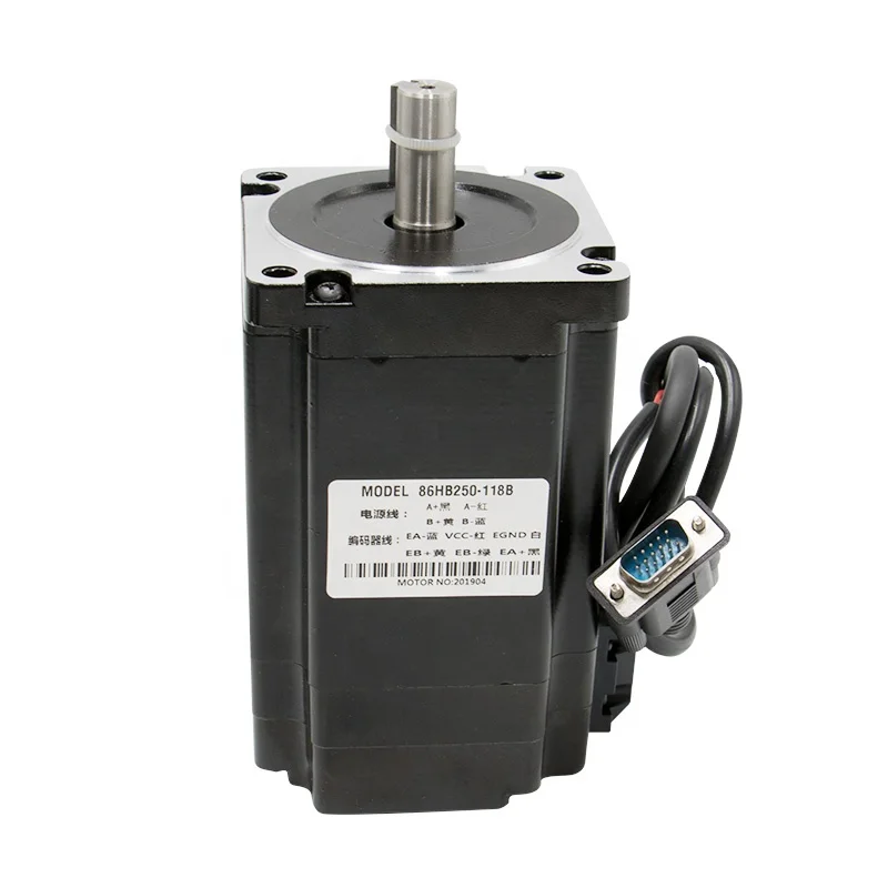 Motore passo-passo HLTNC 3 6A 4.5Nm 3 Servoazionamento ibrido HBS860H 8A MACH3 per router CNC 3 Alimentatore 400W 48V Driver motore CC