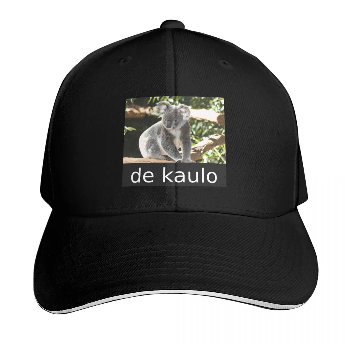 de kaulo Baseball Cap Six Panel Structured Crown Sun Protection UPF 50+ Breathable Mesh Back