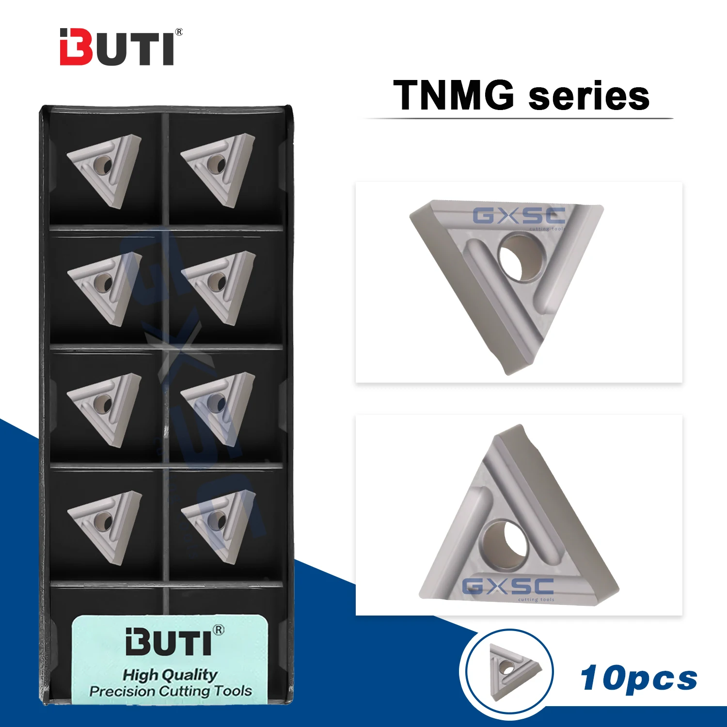 DESKAR TNMG160404L/160408L/160404R/160408R-S LF90 CNC Ceramic Blades Triangular Slotted Inserts Outer Circle Inserts TNMG Series