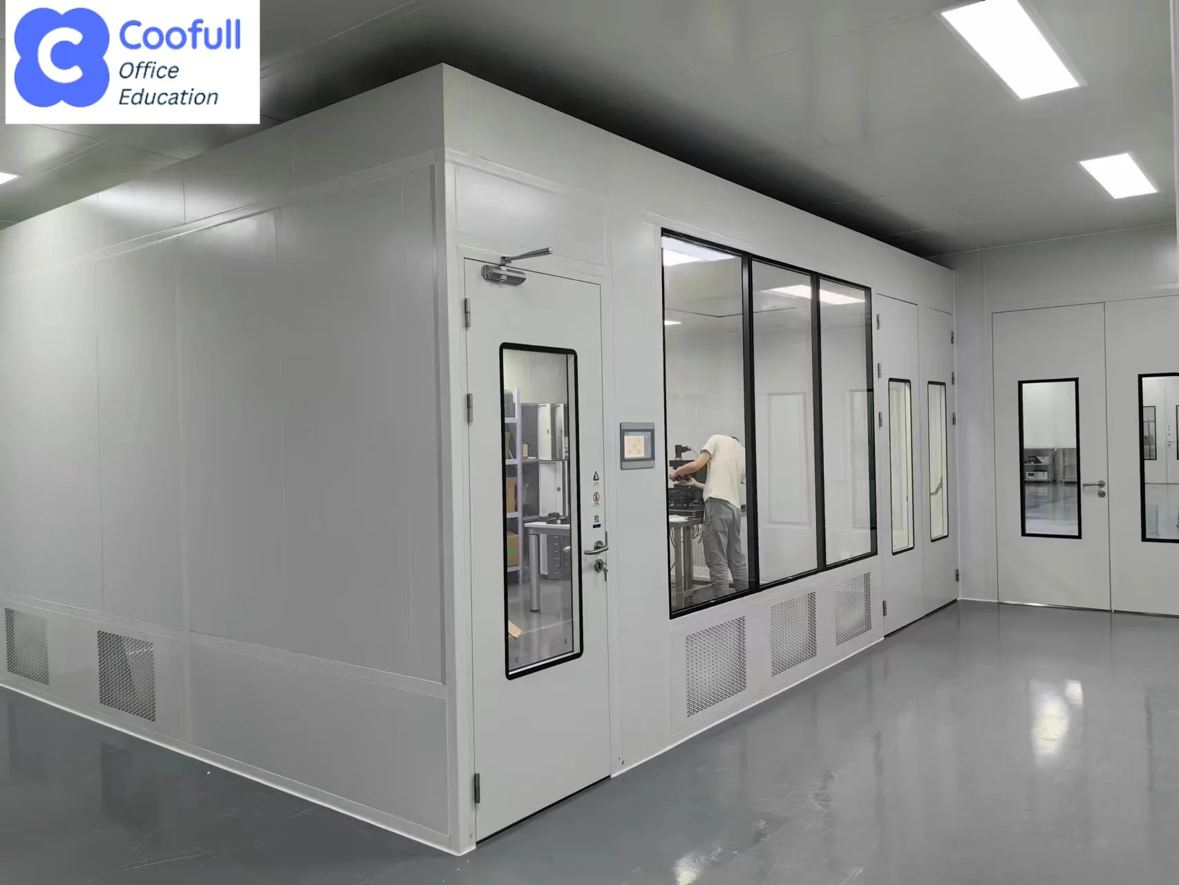 COOFULL Modular cleanroom Clean booth Clean room Semiconductor workshop Drying room