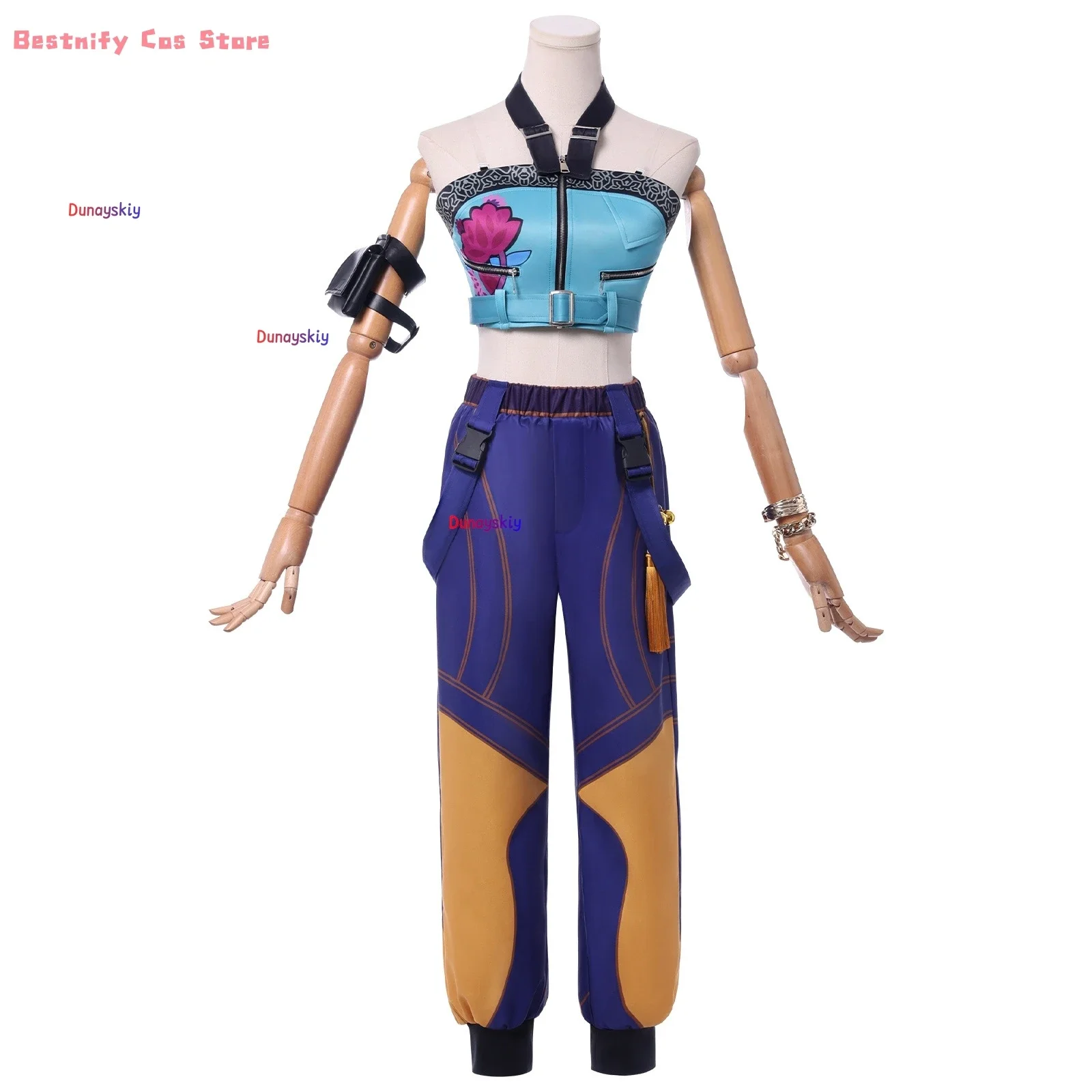 Cosplay2025 demônio huntrix zoey cosplay kpop meninas grupo caçadores de palco cosplay uniforme colorido festa de halloween roupa sexy para w