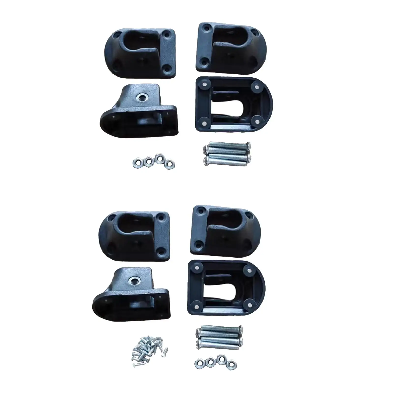 Plastic Foldable Table Leg Brackets Connector DIY Extension Support Shelf Hardware for Folding Table Leg Parts Bedside Tables