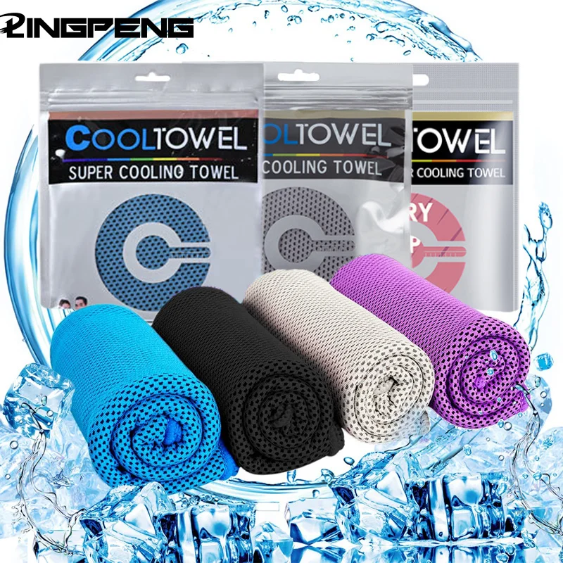 Cooling Towels Soft Breathable Chilly Towel Towel Super Absorben Ice Towel Ultra Compact Cooling Workout Towel for Sports Yoga