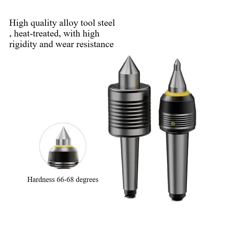 Mohs High Precision CNC Live Center MT2 MT3 MT4 MT5 Rotating Movable Top Pin Alloy Transition Drive Lathe Thimble Turning Tool
