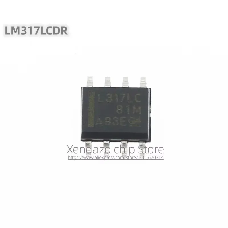 10pcs/lot LM317LCDR LM317LC L317LC SOP-8 package Original genuine Linear voltage regulator chip