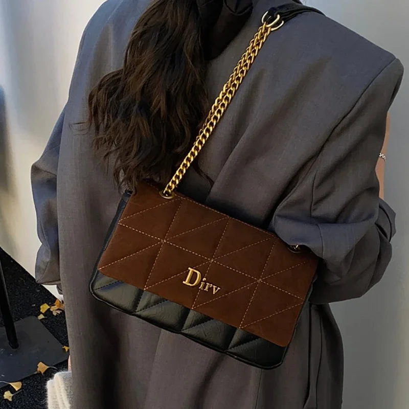 

Famous Designer Leather Crossbody Bag For Women Luxury Brand Handbag Popular Classic Elegant Shoulder Bag Ladies Tote Chic