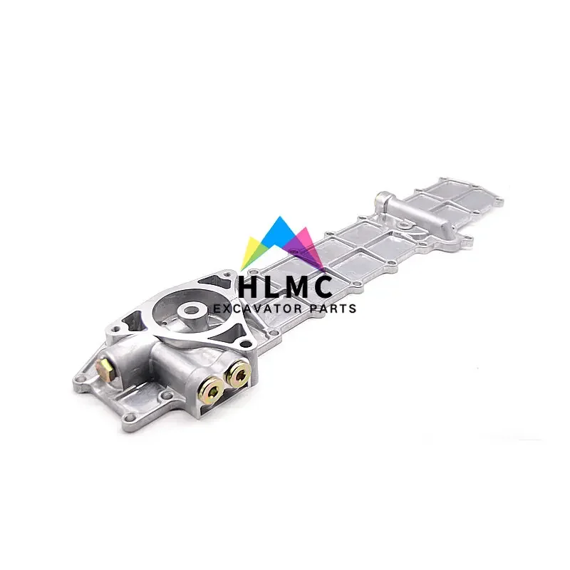 Excavator Engine Parts HD800 HD900 6D14 6D15 6D16 6D14-T 6D15-T 6D16-T Oil Cooler Front Cover With Gasket ME034573