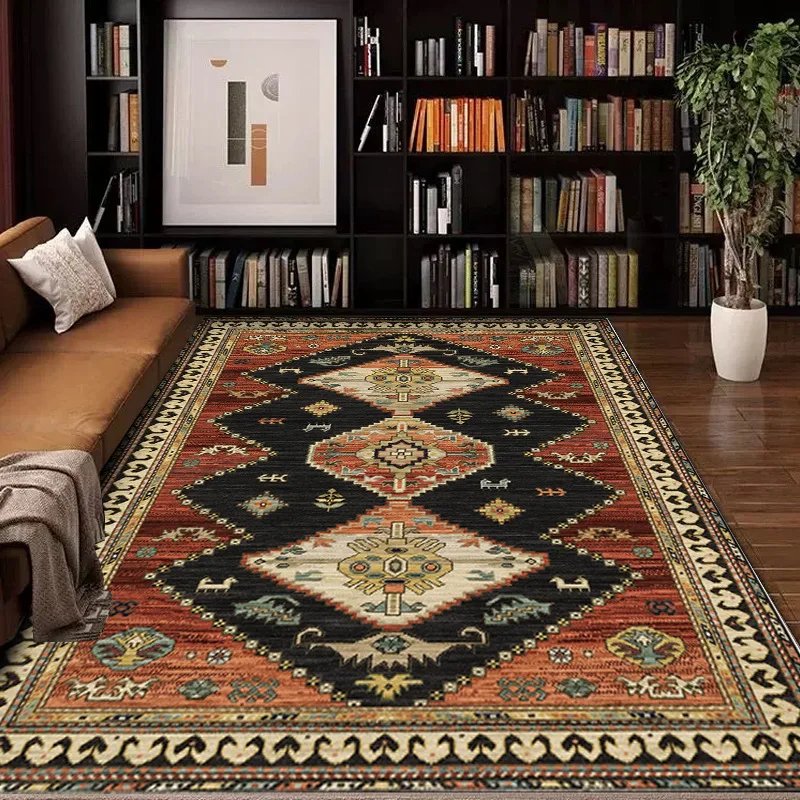 Luxury Rugs Persia Carpets for Home Living Room Bohemian Mats Bedroom Bedside Large Area Rug Home Decoration Entrance Door Mat