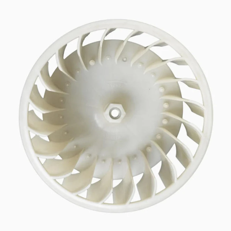 

OEM Precision Customized CNC Lathe Machining Part Services White Spiral-Shaped Ventilation Impeller