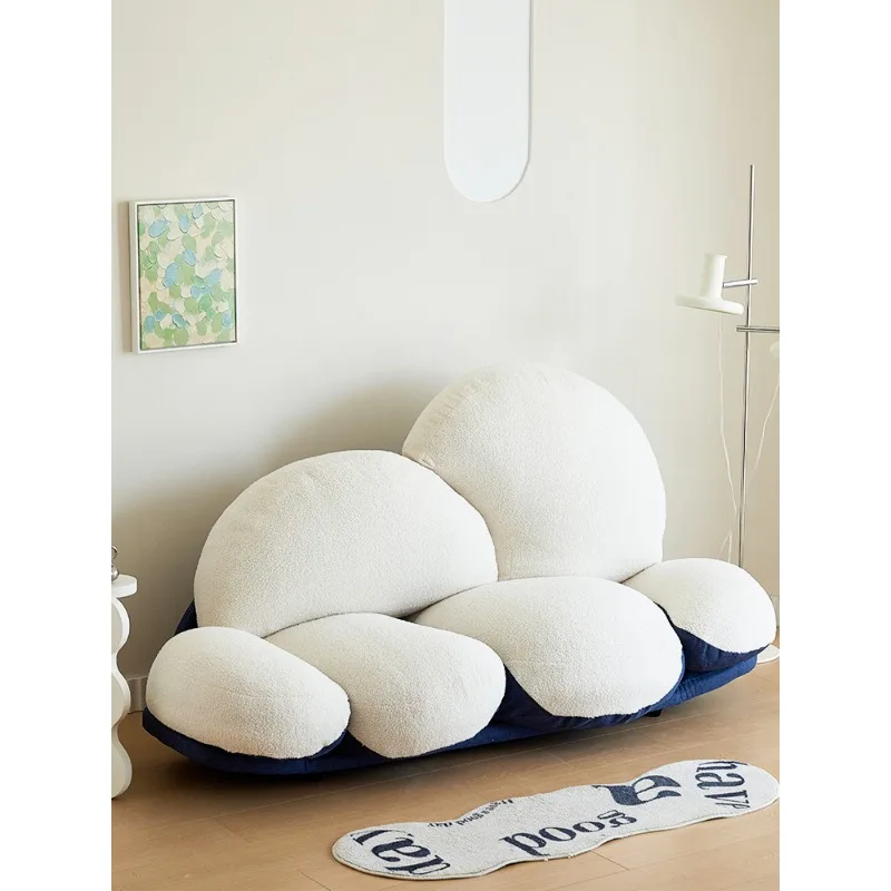 Cloud Sofa Designer Lazy Sofa Sleepable Bedroom Small Sofa Balcony Tatami