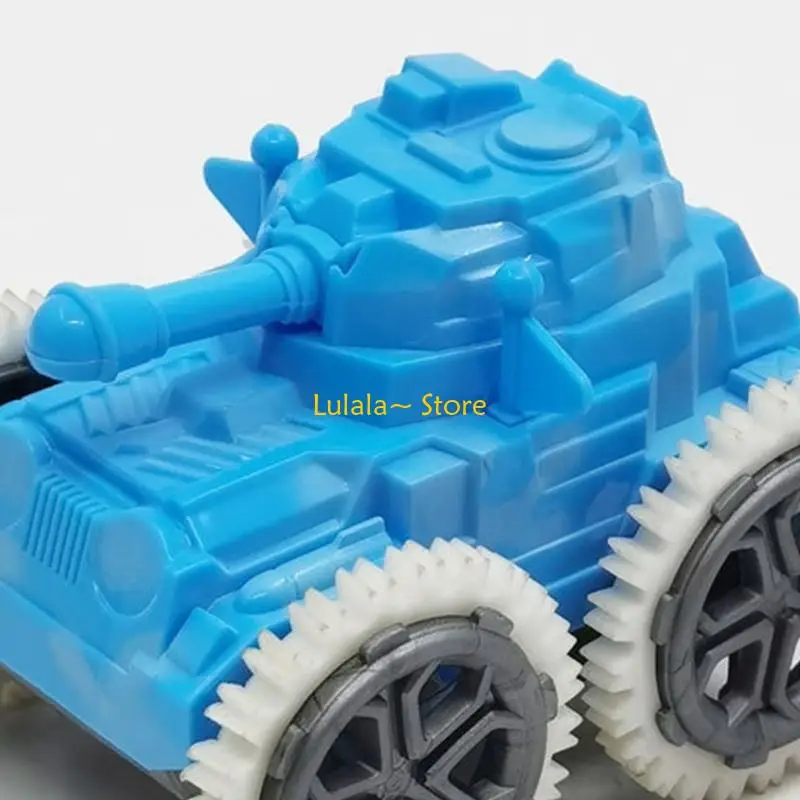 

Y4QA Double-sided Inertia ABS Friction Powered Car Durable Rotation Inertia Car